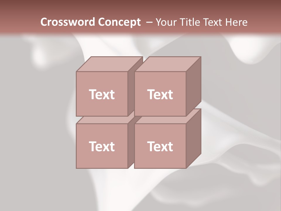 Pan Creme Dessert PowerPoint Template
