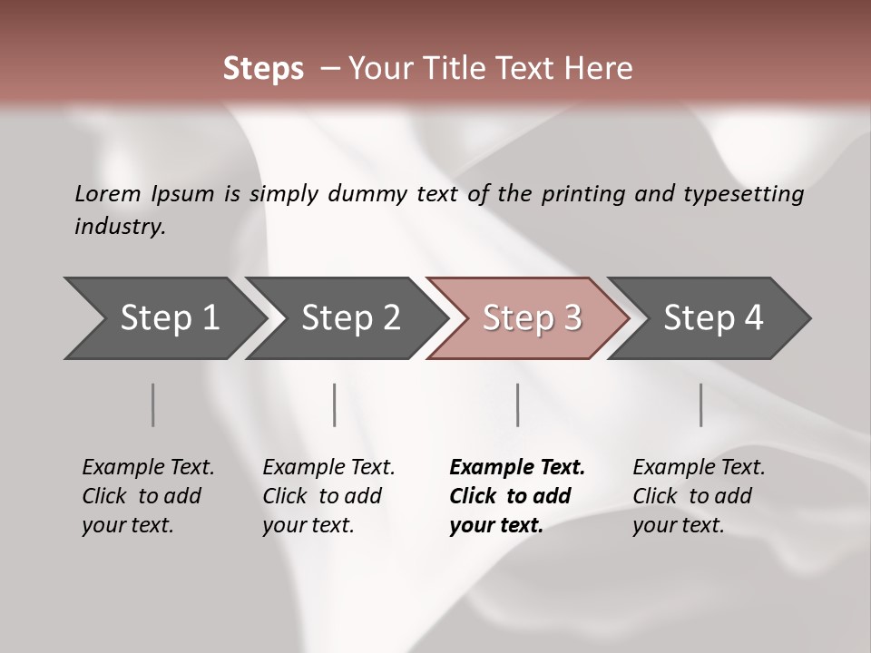 Pan Creme Dessert PowerPoint Template