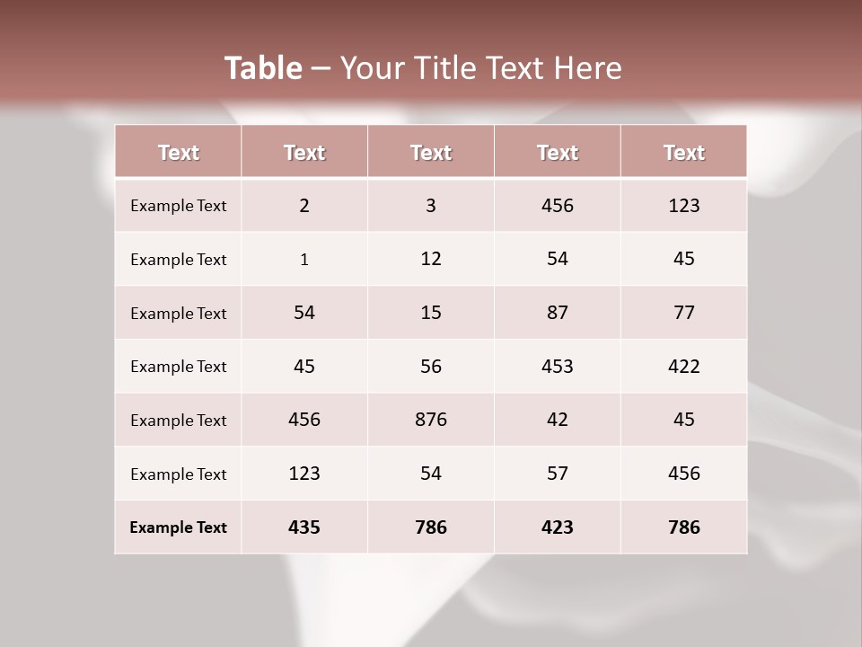 Pan Creme Dessert PowerPoint Template
