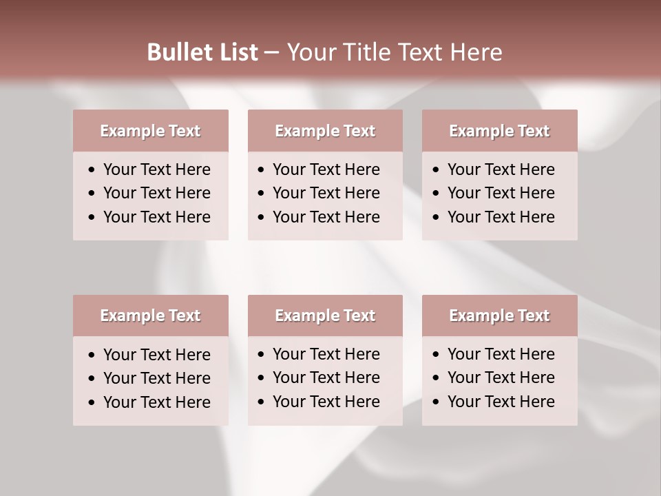 Pan Creme Dessert PowerPoint Template