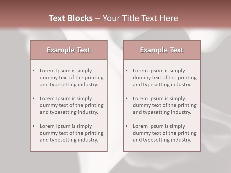 Pan Creme Dessert PowerPoint Template