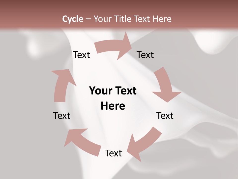 Pan Creme Dessert PowerPoint Template