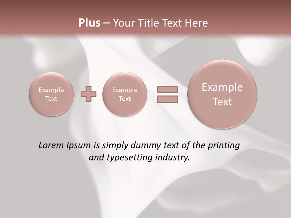 Pan Creme Dessert PowerPoint Template