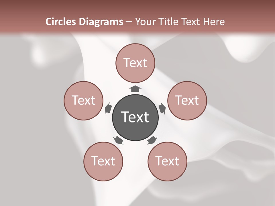 Pan Creme Dessert PowerPoint Template