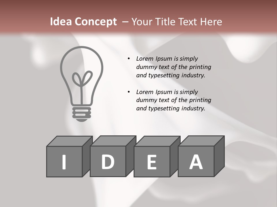 Pan Creme Dessert PowerPoint Template