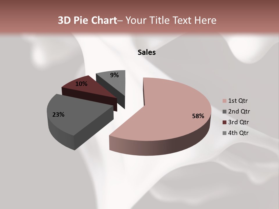 Pan Creme Dessert PowerPoint Template