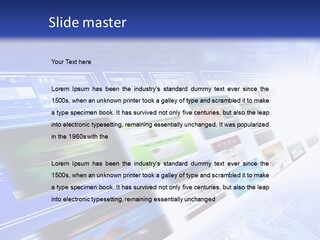 Pattern Presentation Orange PowerPoint Template