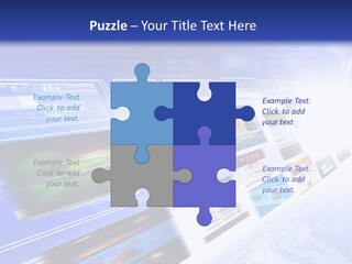 Pattern Presentation Orange PowerPoint Template