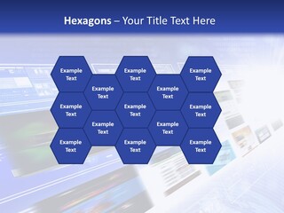 Pattern Presentation Orange PowerPoint Template