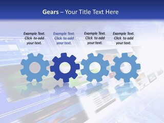 Pattern Presentation Orange PowerPoint Template