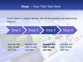 Pattern Presentation Orange PowerPoint Template