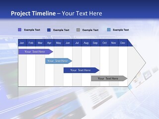 Pattern Presentation Orange PowerPoint Template