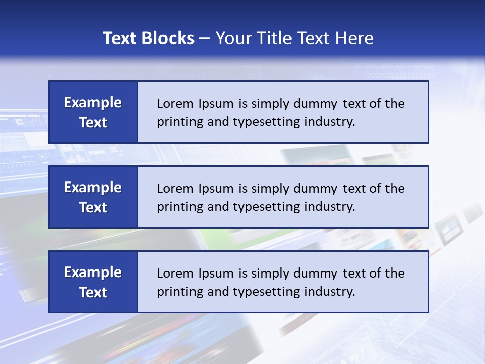 Pattern Presentation Orange PowerPoint Template