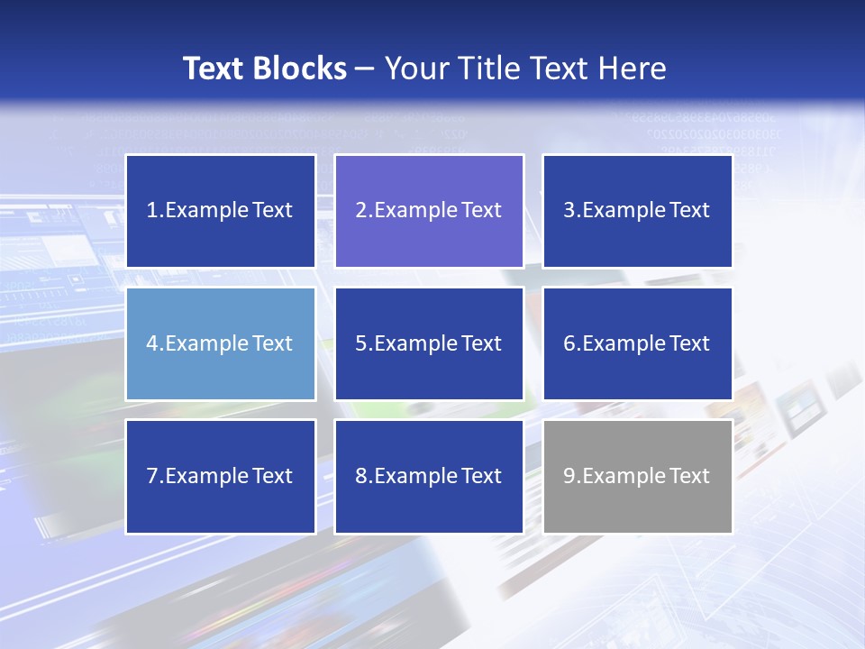 Pattern Presentation Orange PowerPoint Template
