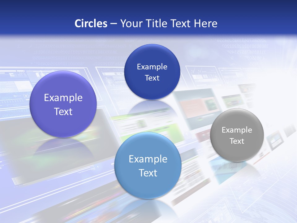 Pattern Presentation Orange PowerPoint Template