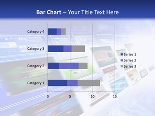 Pattern Presentation Orange PowerPoint Template