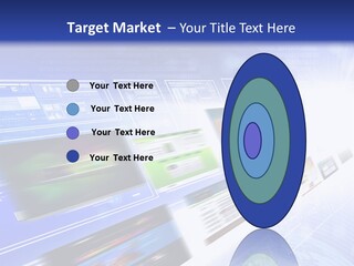Pattern Presentation Orange PowerPoint Template
