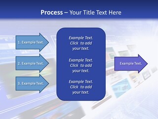 Pattern Presentation Orange PowerPoint Template