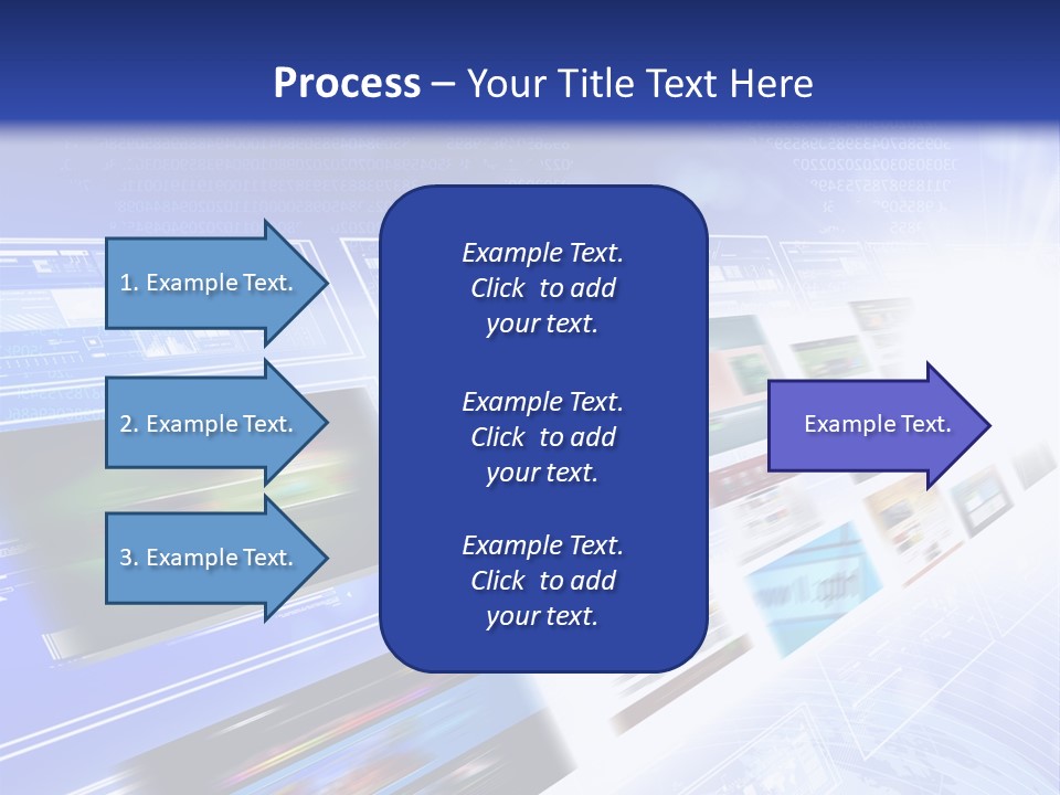 Pattern Presentation Orange PowerPoint Template