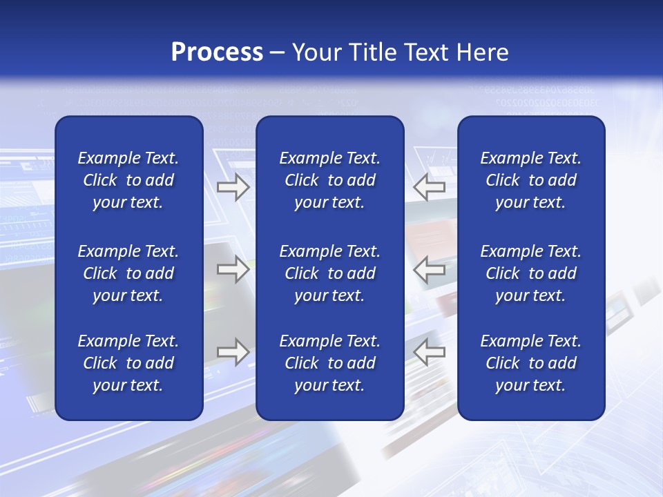 Pattern Presentation Orange PowerPoint Template
