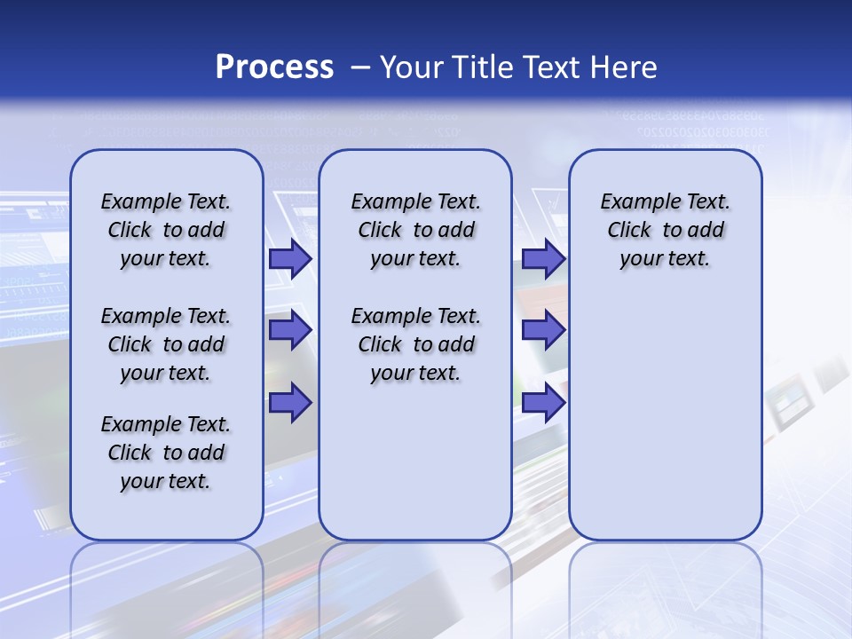 Pattern Presentation Orange PowerPoint Template