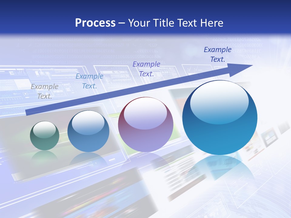 Pattern Presentation Orange PowerPoint Template