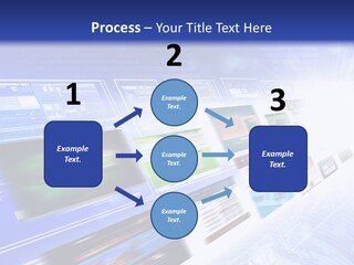 Pattern Presentation Orange PowerPoint Template