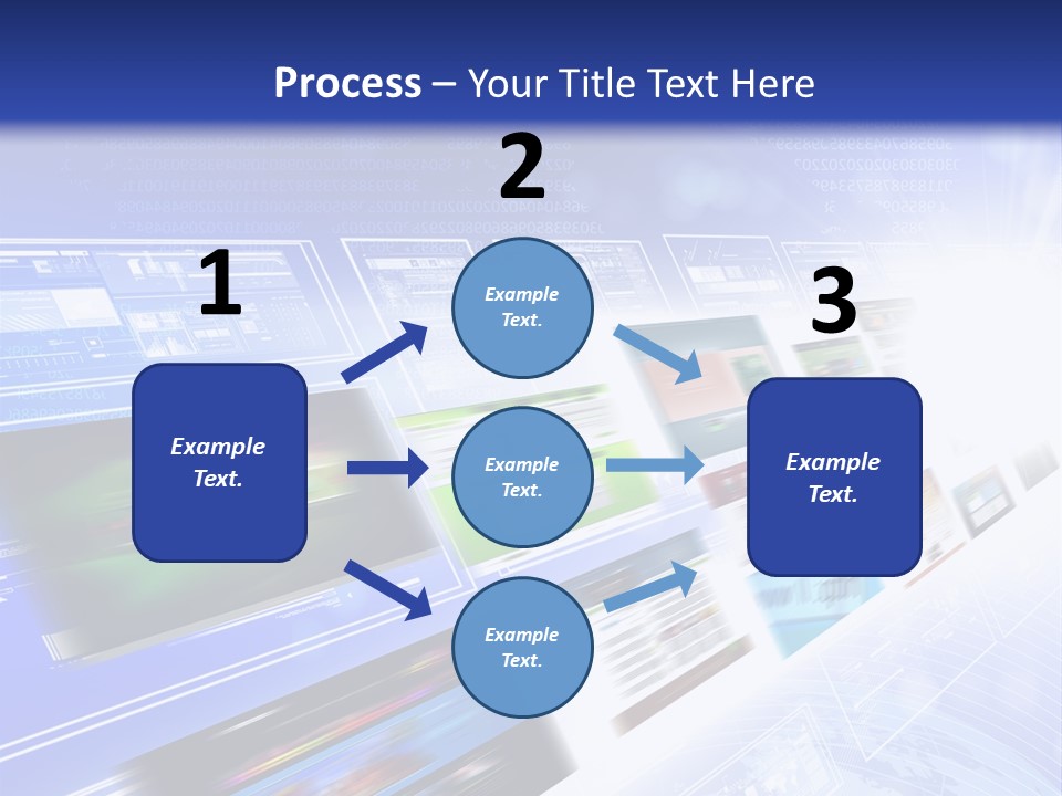 Pattern Presentation Orange PowerPoint Template
