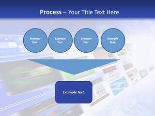 Pattern Presentation Orange PowerPoint Template