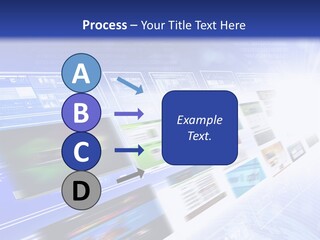 Pattern Presentation Orange PowerPoint Template