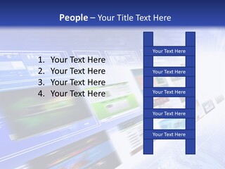 Pattern Presentation Orange PowerPoint Template