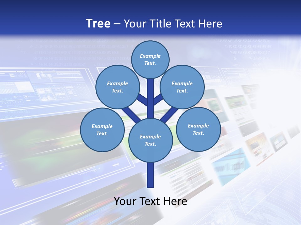 Pattern Presentation Orange PowerPoint Template