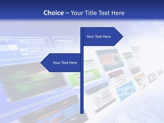 Pattern Presentation Orange PowerPoint Template