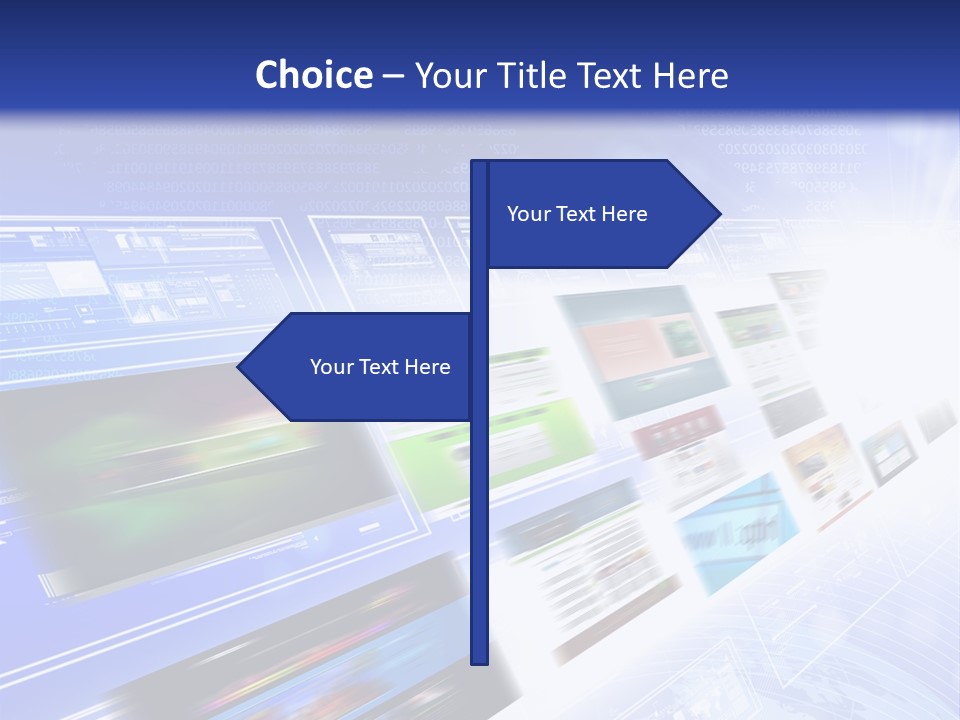 Pattern Presentation Orange PowerPoint Template