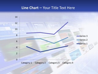 Pattern Presentation Orange PowerPoint Template