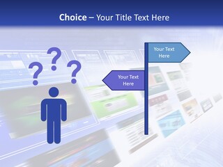 Pattern Presentation Orange PowerPoint Template