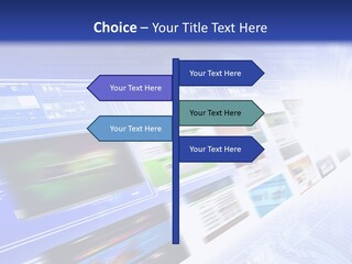 Pattern Presentation Orange PowerPoint Template