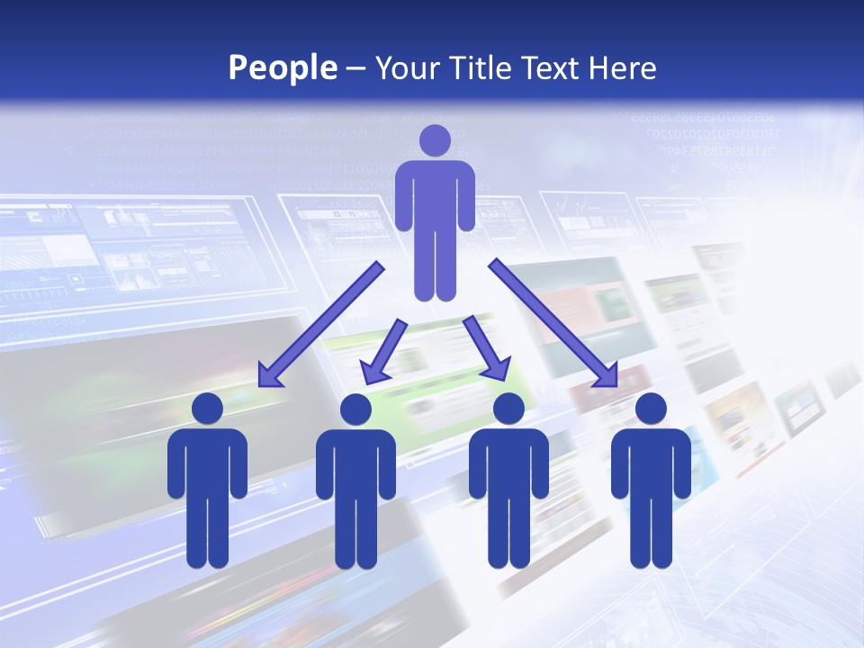 Pattern Presentation Orange PowerPoint Template