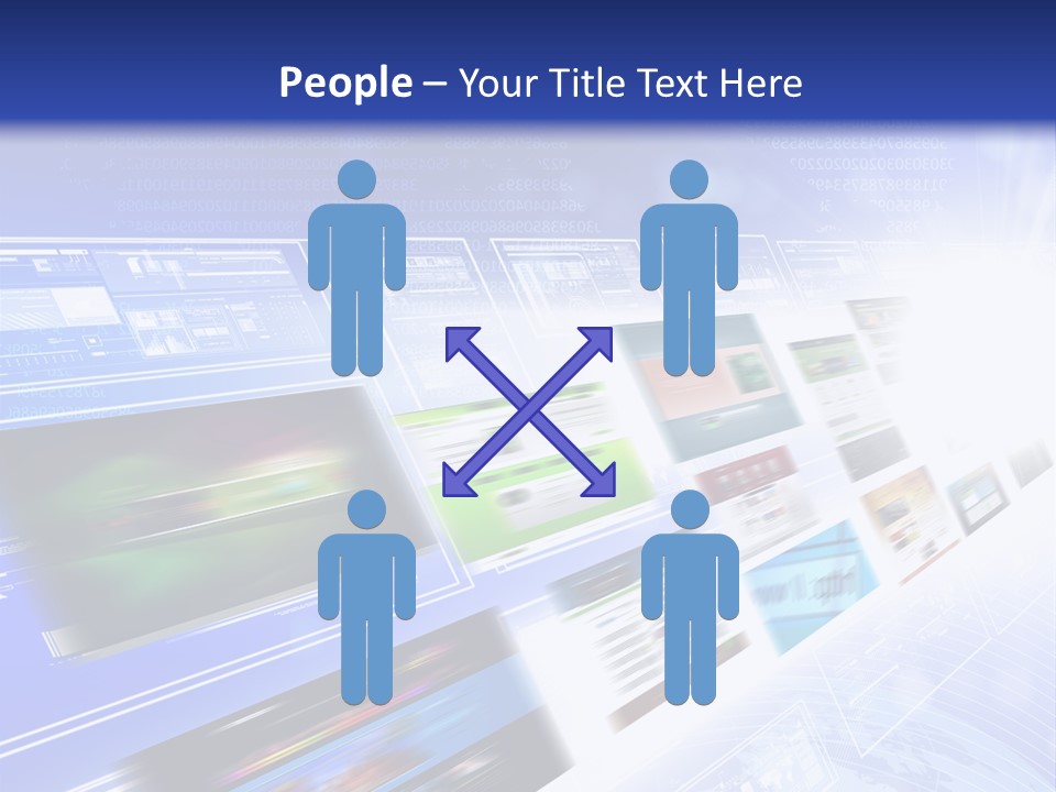 Pattern Presentation Orange PowerPoint Template
