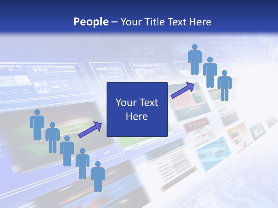 Pattern Presentation Orange PowerPoint Template