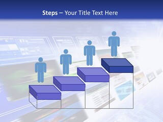 Pattern Presentation Orange PowerPoint Template