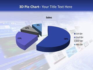 Pattern Presentation Orange PowerPoint Template