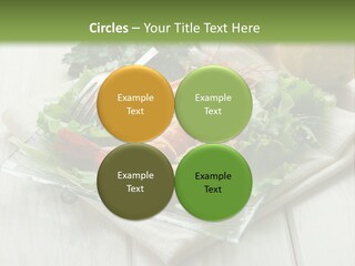 Green Snack Shrimp PowerPoint Template