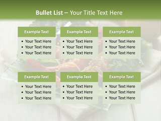 Green Snack Shrimp PowerPoint Template