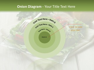 Green Snack Shrimp PowerPoint Template