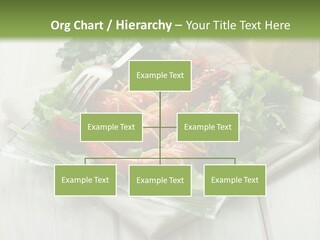 Green Snack Shrimp PowerPoint Template