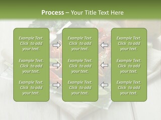 Green Snack Shrimp PowerPoint Template