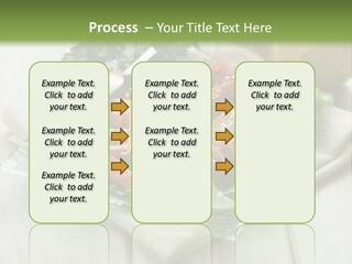 Green Snack Shrimp PowerPoint Template