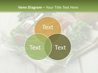 Green Snack Shrimp PowerPoint Template