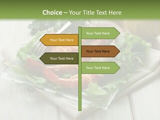 Green Snack Shrimp PowerPoint Template